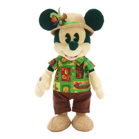 Disney Parks Mickey Mouse The Main Attraction Enchanted Tiki Room Plush - Picture 2 of 4